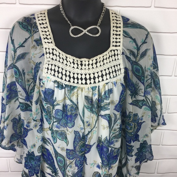 Cato Women Bohemian Style Tunic Size 14/16W - Picture 8 of 8